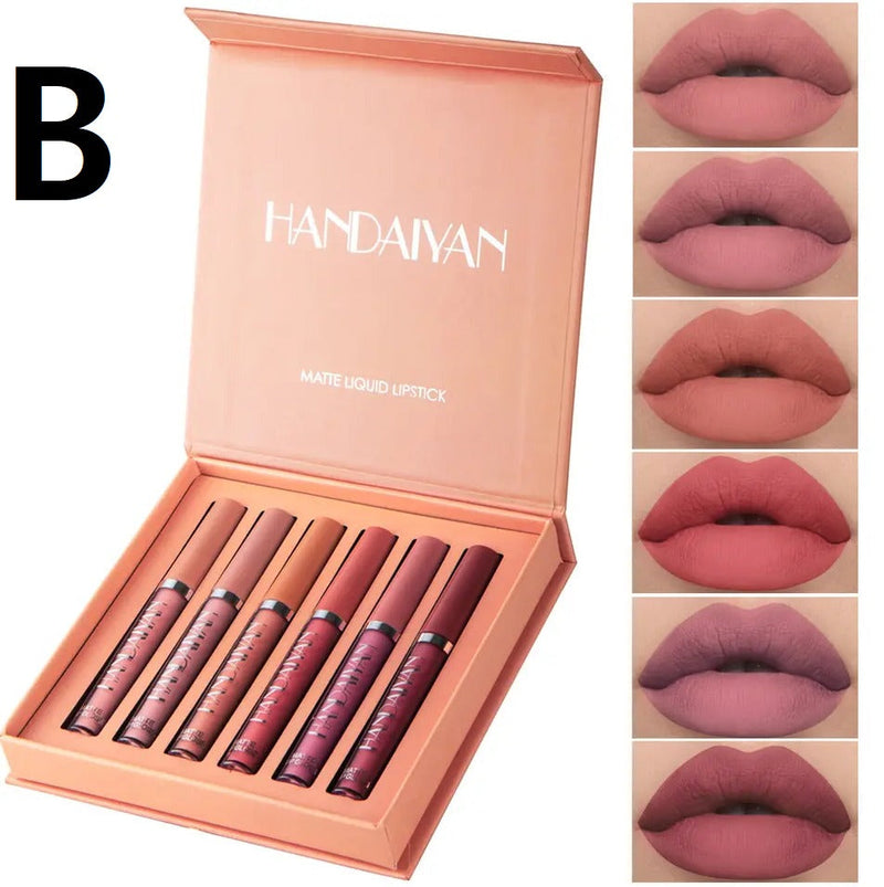 SET LABIALES X6 HANDAIYAN - CADA COLOR CUENTA UNA HISTORIA DE DESEO💄👄