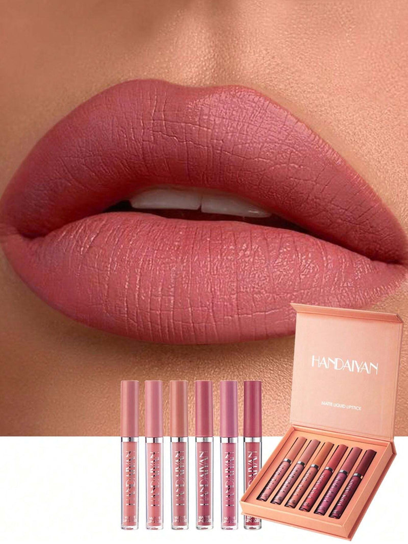 SET LABIALES X6 HANDAIYAN - CADA COLOR CUENTA UNA HISTORIA DE DESEO💄👄