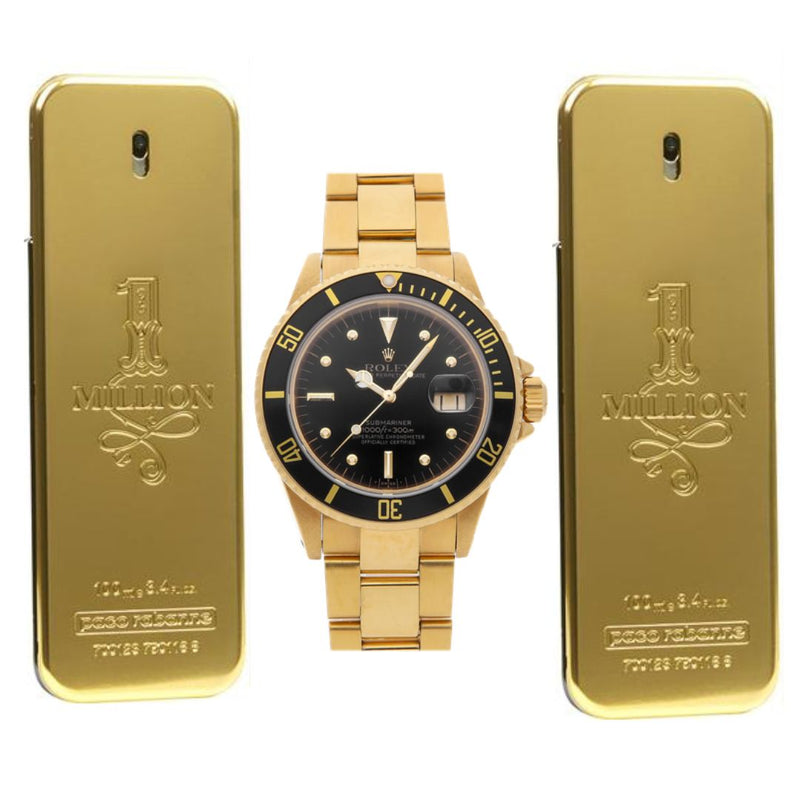 PROMOCIÓN - COMPRA 1 E LLEVA 2 [ 1x ROLEX SUBMARINER + 1x PERFUME ONE MILLION] Últimas unidades en stock