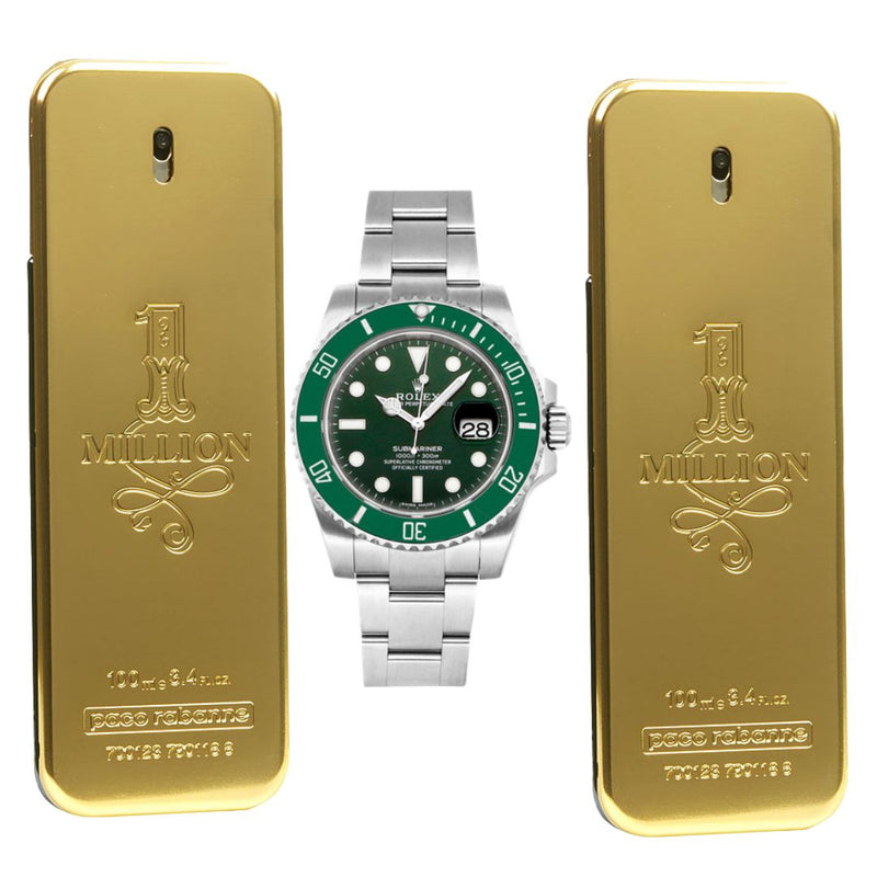PROMOCIÓN - COMPRA 1 E LLEVA 2 [ 1x ROLEX SUBMARINER + 1x PERFUME ONE MILLION] Últimas unidades en stock