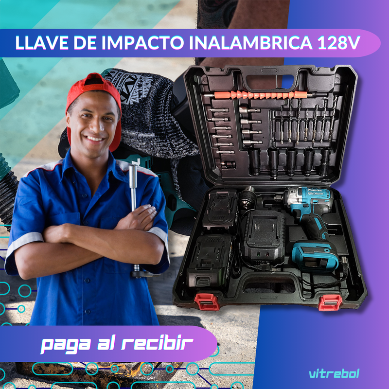 Llave De Impacto 128v