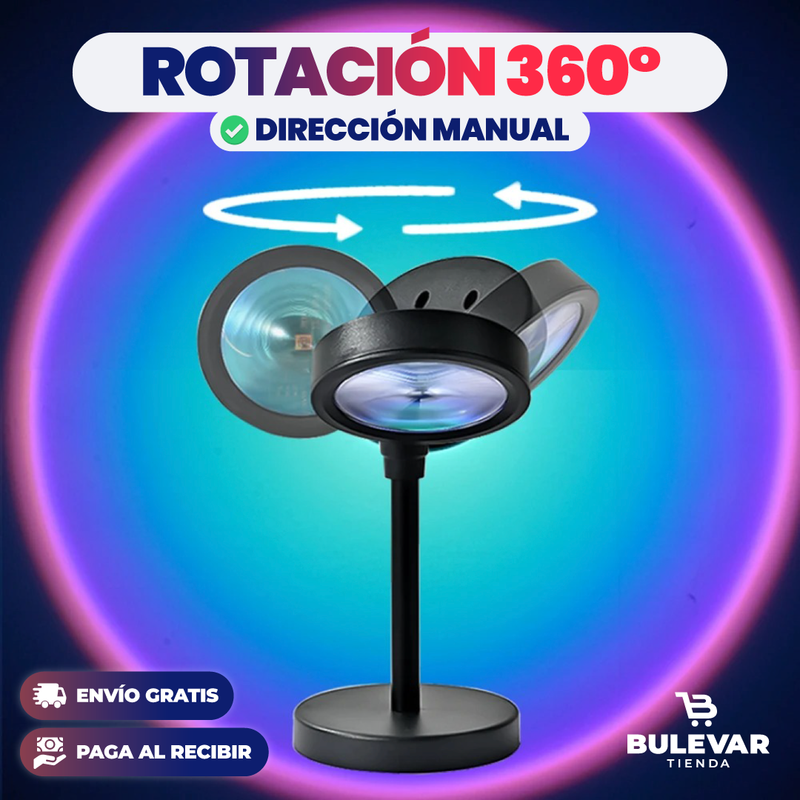 PROYECTOR LÁMPARA SUNSET