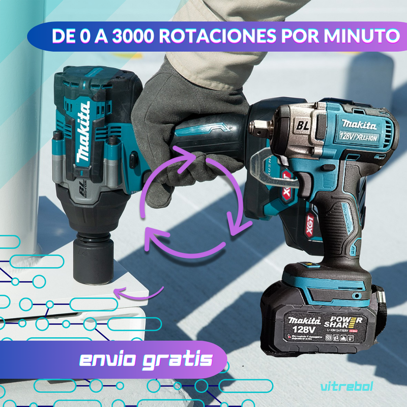 Llave De Impacto 128v