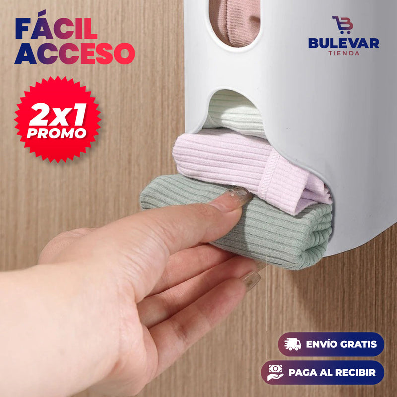 MINI CAJA ALMACENAMIENTO 2X1 MULTIFUNCIONAL