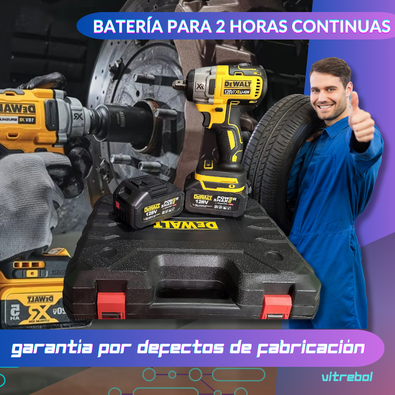 Llave de Impacto Inalámbrica 128V