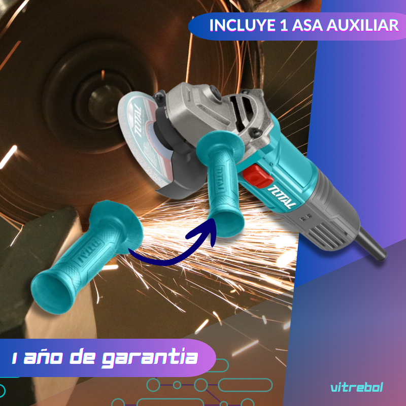 Pulidora de 710w Industrial Marca Total