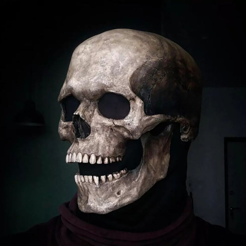 Mascara Calavera Mandibula con Movimiento🔥Aterroriza en hallowen y lleva GRATIS acceso a Maratón de Peliculas de terror x1 mes