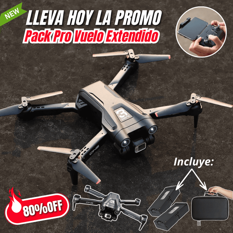 Nuevo DroneZ908®️ - Con conexión WIFI, cámara 720HD, retorno automático,  sensor de presión barométrica y más