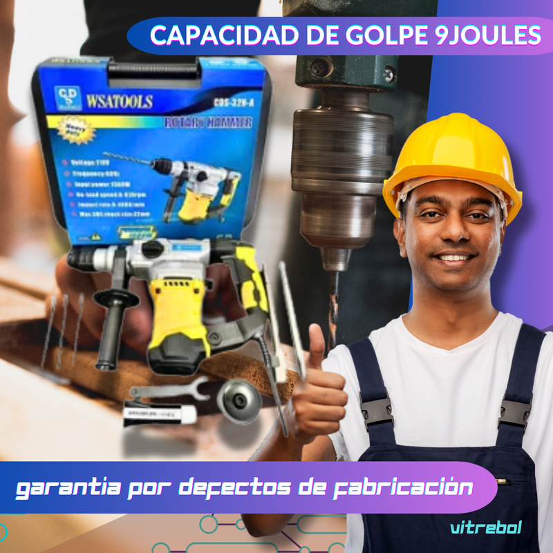 Taladro Roto Martillo Profesional