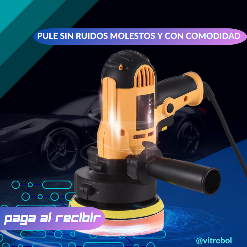 Máquina Pulidora Eléctrica de 600W: POLIHER - Auto Siempre Brilloso.