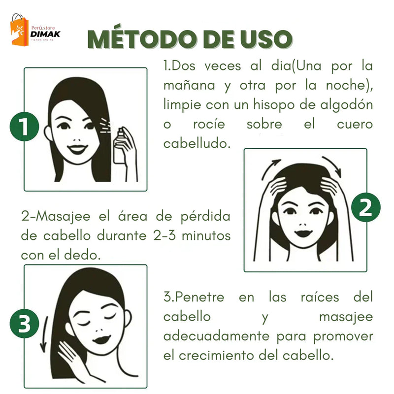 ELIXIR OUHOE | Tonico Para El Crecimiento Capilar