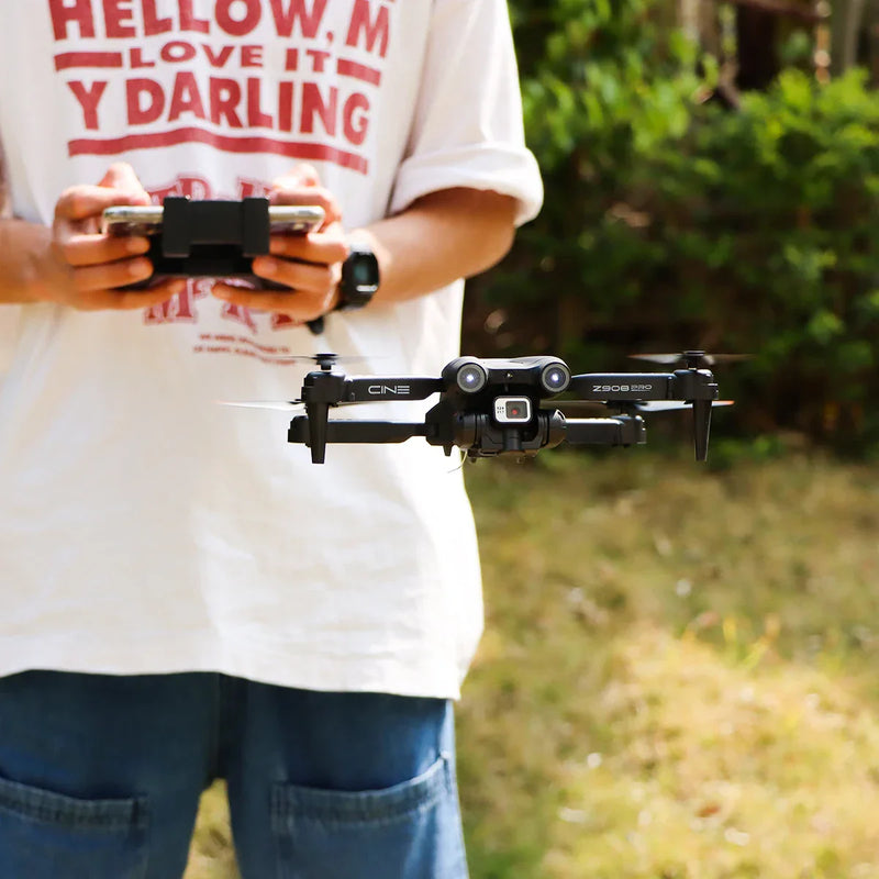Nuevo DroneZ908®️ - Con conexión WIFI, cámara 720HD, retorno automático,  sensor de presión barométrica y más