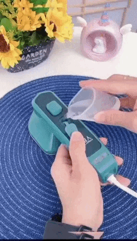 Mini Plancha A Vapor Portatil