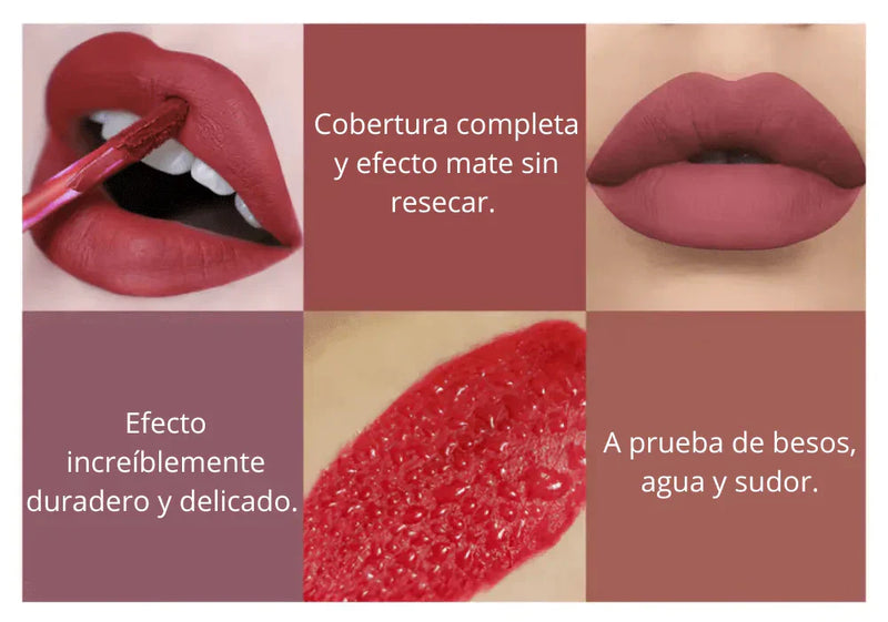 SET LABIALES X6 HANDAIYAN - CADA COLOR CUENTA UNA HISTORIA DE DESEO💄👄