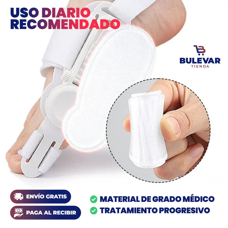CORRECTOR DE JUANETE 2X1 ORTOPÉDICO